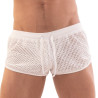 Barcode Berlin Short filet Aachet Blanc